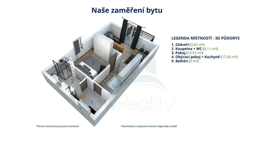 Prodej bytu 2+kk, Polná, Pojmannova, 40 m2