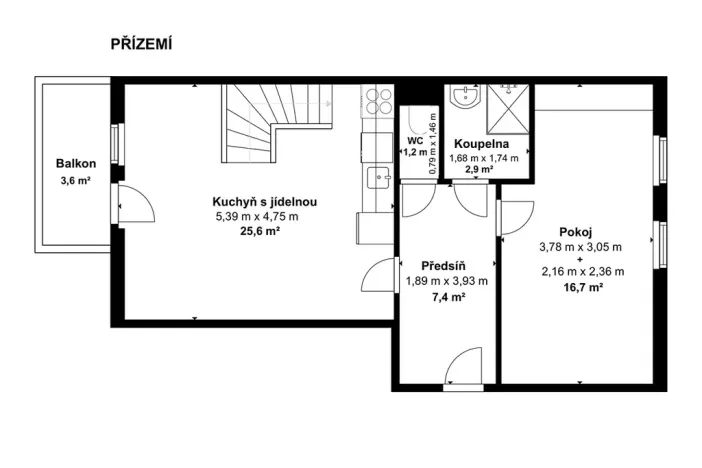 Prodej bytu 3+kk, Vítkovice, 96 m2