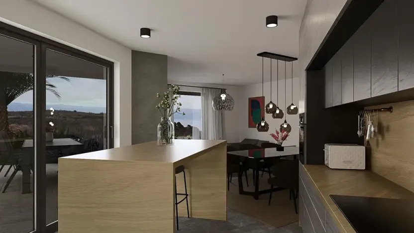 Prodej bytu 4+kk, Vrbnik, Chorvatsko, 101 m2