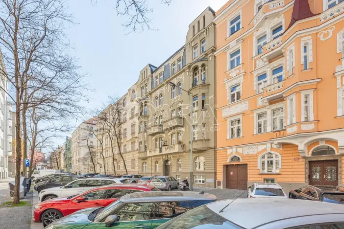 Pronájem bytu 1+kk, Praha - Vinohrady, Mánesova, 53 m2
