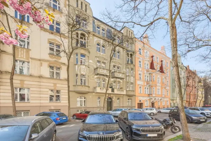 Pronájem bytu 1+kk, Praha - Vinohrady, Mánesova, 53 m2