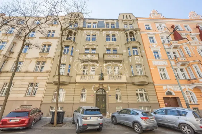 Pronájem bytu 1+kk, Praha - Vinohrady, Mánesova, 53 m2