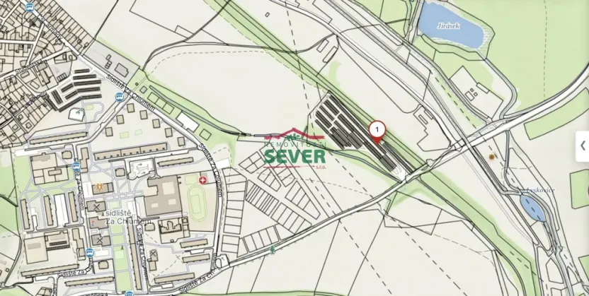Prodej garáže, Bílina - Teplické Předměstí, Sídliště Za Chlumem, 24 m2