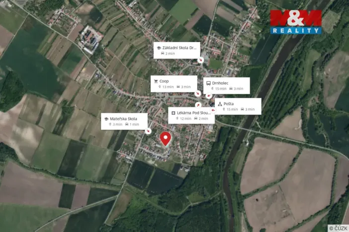 Prodej pozemku pro bydlení, Drnholec, 921 m2