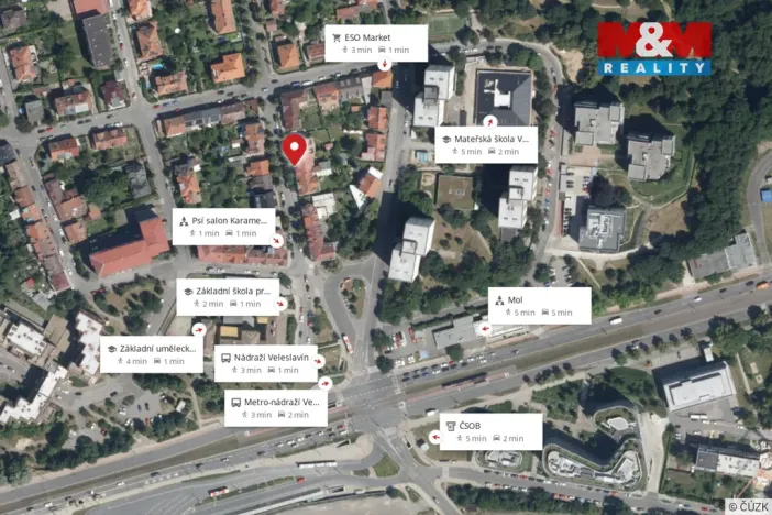 Prodej bytu 1+kk, Praha - Vokovice, V Nových Vokovicích, 23 m2