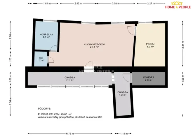 Prodej bytu 2+kk, Náměšť nad Oslavou, Mjr. Šandery, 65 m2