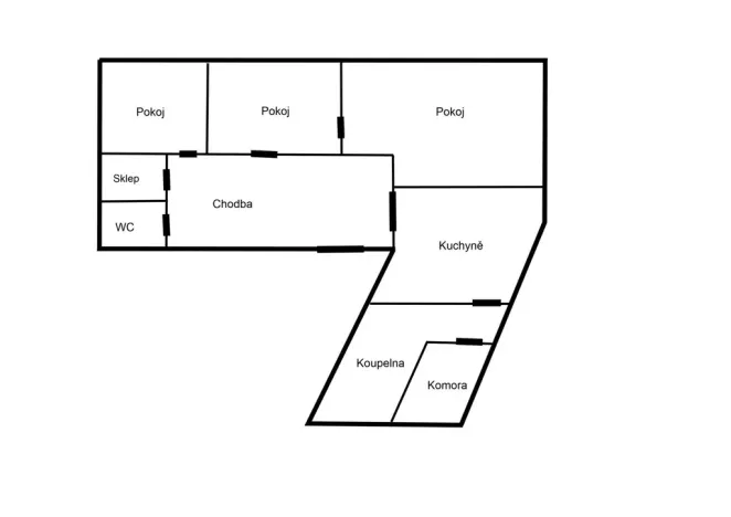 Prodej rodinného domu, Týnec, Náves, 120 m2