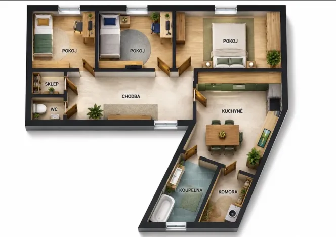 Prodej rodinného domu, Týnec, Náves, 130 m2