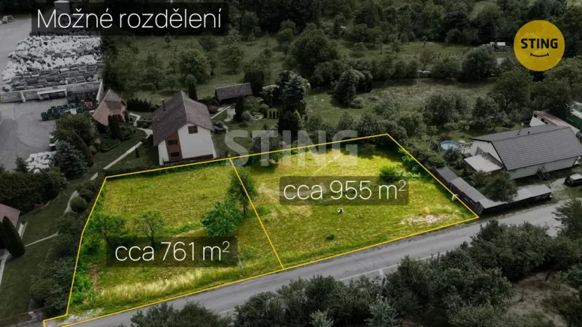 Prodej pozemku pro bydlení, Ludkovice, 955 m2