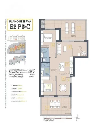 Prodej bytu 4+kk, Los Alcazares, Murcia, Španělsko, 100 m2