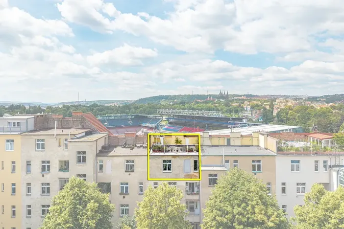 Pronájem bytu 3+kk, Praha - Bubeneč, U Sparty, 110 m2