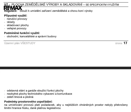 Prodej komerčního pozemku, Všestudy, 42524 m2