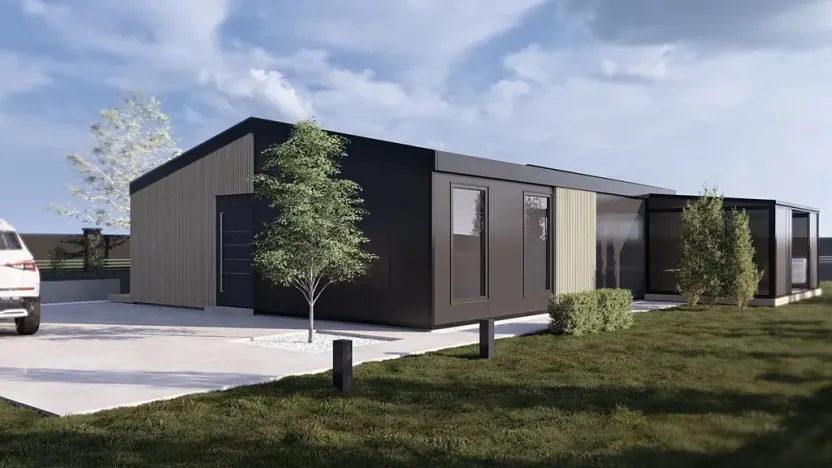 Prodej domu na klíč, Hrušová, 90 m2