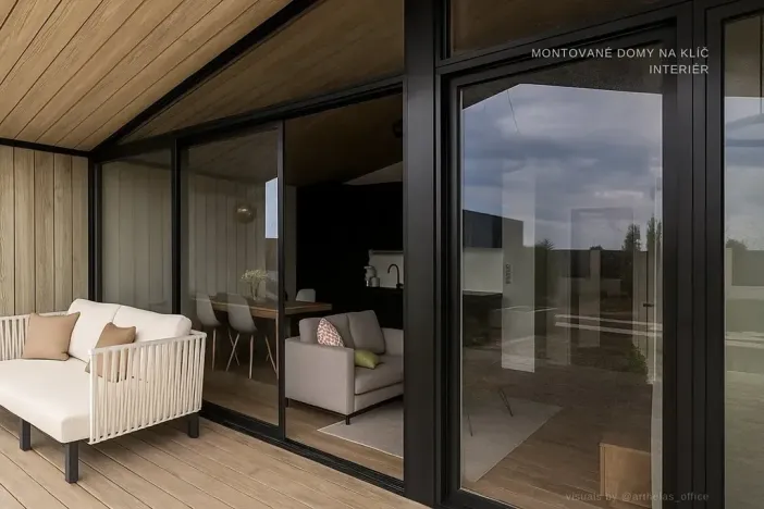 Prodej domu na klíč, Hrušová, 90 m2