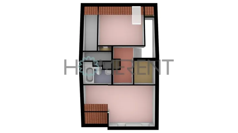 Pronájem bytu 3+kk, Rudná, Ke Školce, 82 m2