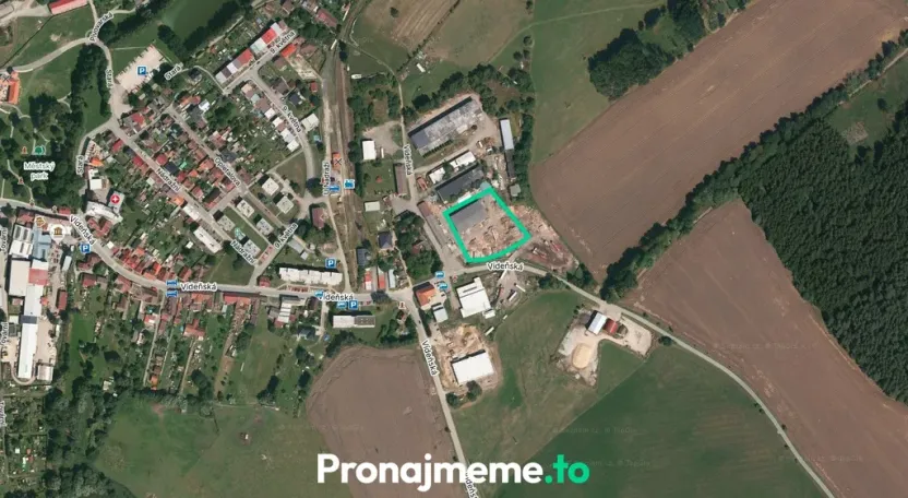 Pronájem komerčního pozemku, Nová Bystřice, 2700 m2