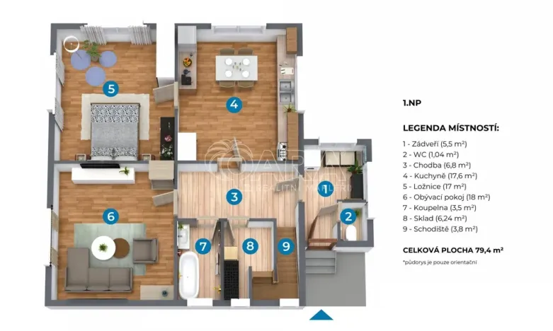 Prodej rodinného domu, Vysoká nad Kysucou, 140 m2
