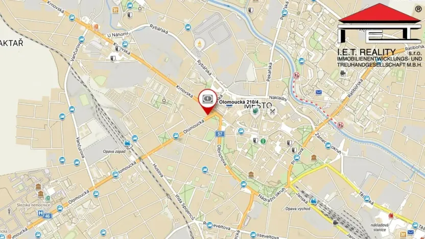 Pronájem obchodního prostoru, Opava, Olomoucká, 94 m2