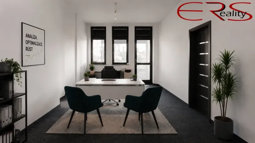 Pronájem kanceláře, Jablonec nad Nisou, Riegrova, 54 m2