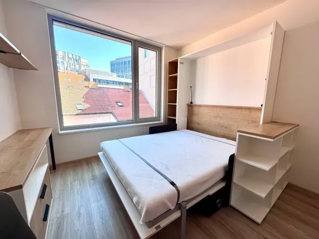 Pronájem bytu 1+kk, Praha - Smíchov, Plzeňská, 25 m2