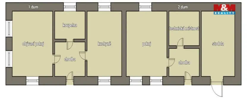 Prodej chalupy, Keblov - Sedlice, 106 m2