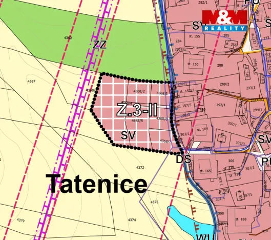 Prodej pozemku pro bydlení, Tatenice, 2676 m2