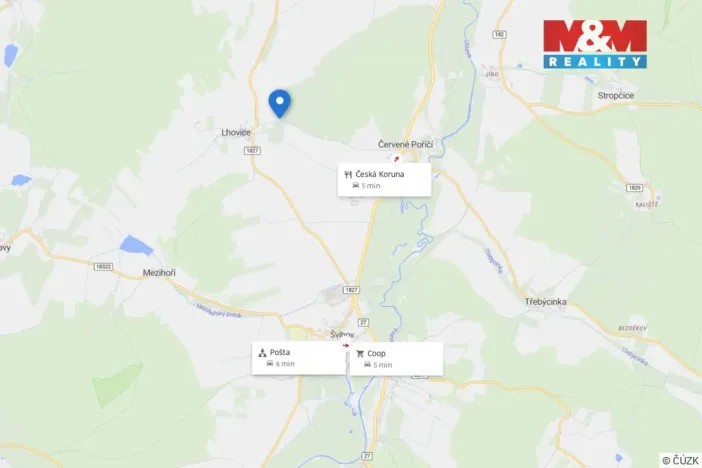 Prodej pozemku pro bydlení, Švihov - Lhovice, 1784 m2