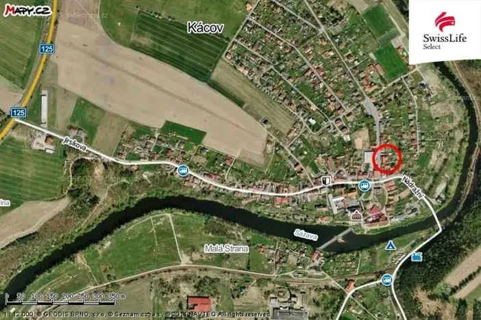 Pronájem bytu 2+1, Kácov, 70 m2