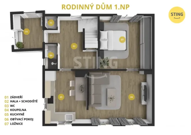 Prodej rodinného domu, Vrchlabí - Hořejší Vrchlabí, 163 m2