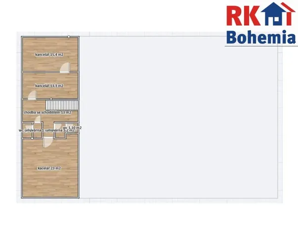 Pronájem skladu, Český Brod, Klučovská, 400 m2
