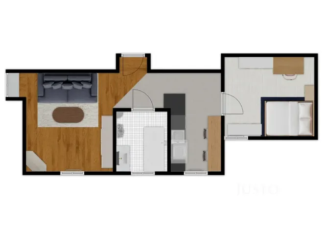 Prodej bytu 2+kk, Vráž - Stará Vráž, 51 m2