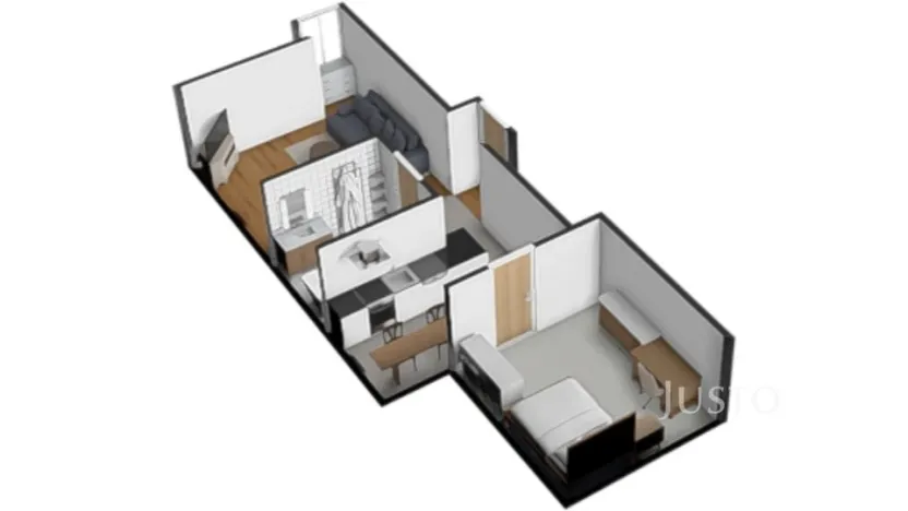 Prodej bytu 2+kk, Vráž - Stará Vráž, 51 m2