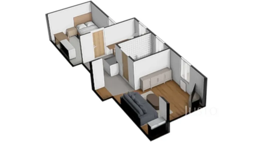 Prodej bytu 2+kk, Vráž - Stará Vráž, 51 m2