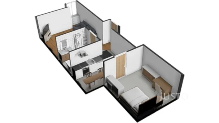 Prodej bytu 2+kk, Vráž - Stará Vráž, 51 m2