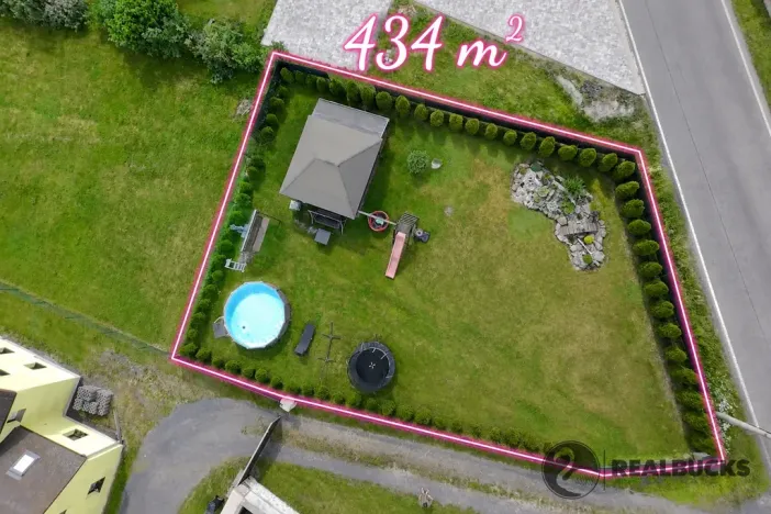 Prodej zahrady, Dětřichov, 434 m2