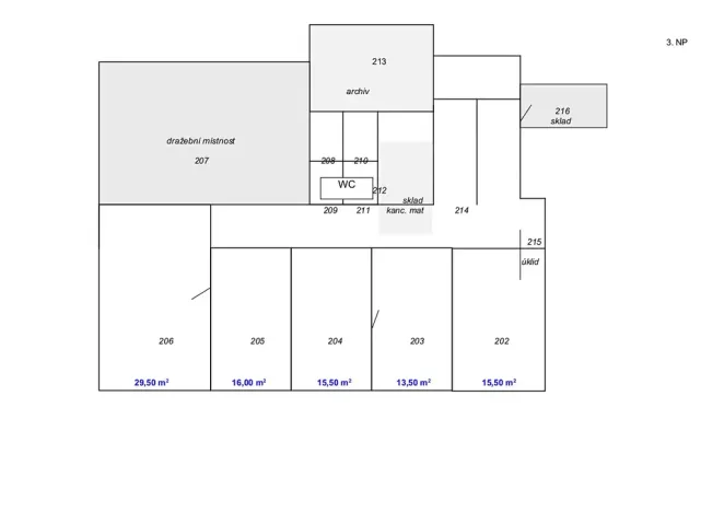 Pronájem obchodního prostoru, Sušice, Klostermannova, 671 m2