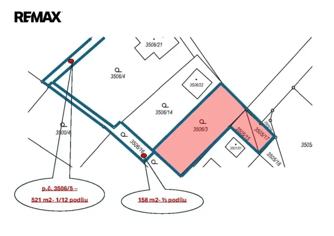 Prodej pozemku pro bydlení, Jaroměř, Do Končin, 713 m2