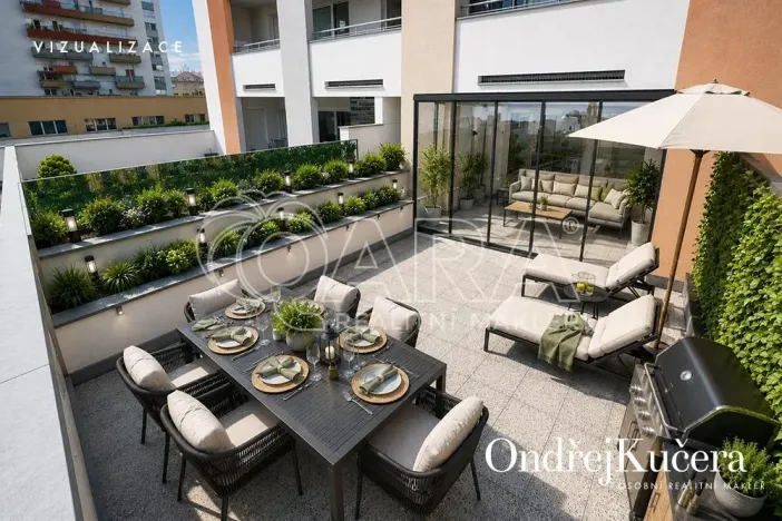 Prodej bytu 1+kk, Praha - Horní Měcholupy, Modenská, 30 m2