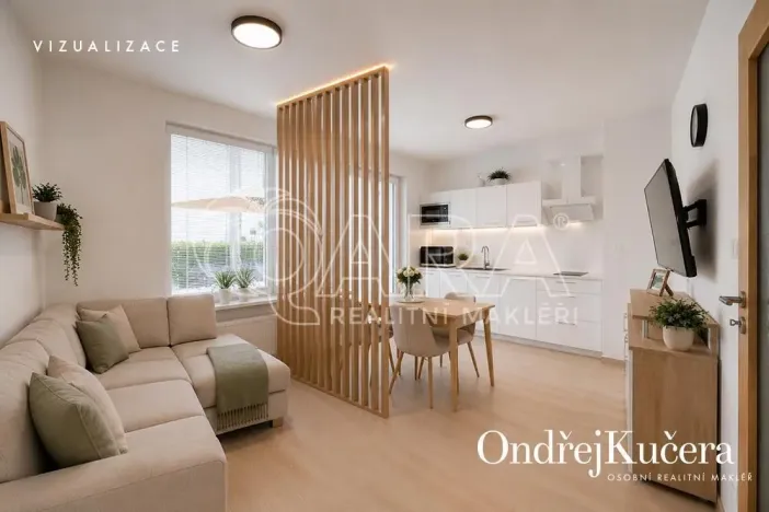 Prodej bytu 1+kk, Praha - Horní Měcholupy, Modenská, 30 m2