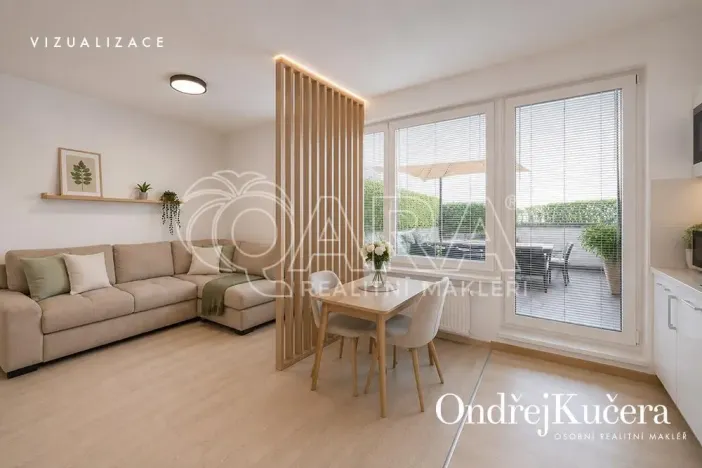 Prodej bytu 1+kk, Praha - Horní Měcholupy, Modenská, 30 m2