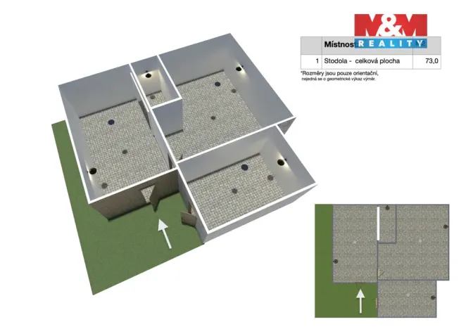 Prodej chalupy, Mrzky, 86 m2