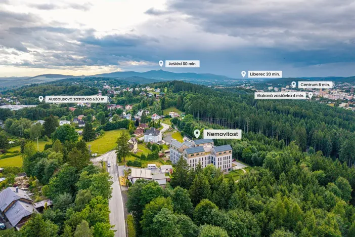 Pronájem bytu 2+kk, Jablonec nad Nisou, Krkonošská, 68 m2