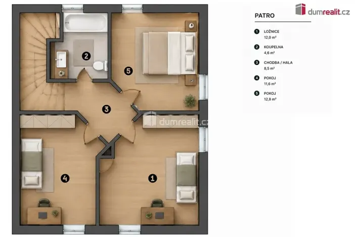 Prodej rodinného domu, Hory, 120 m2
