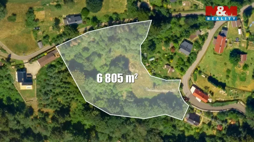 Prodej pozemku pro bydlení, Janov, 6805 m2