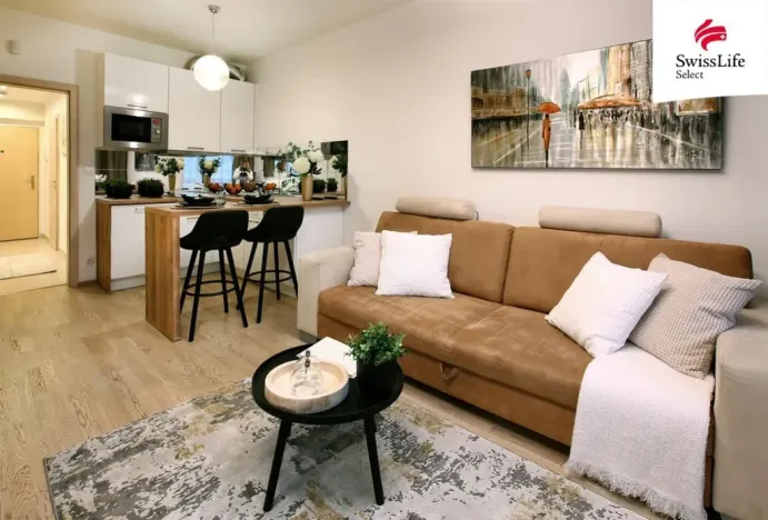 Pronájem bytu 1+kk, Praha - Žižkov, Olšanská, 35 m2