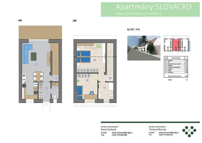 Prodej rodinného domu, Skalka, 91 m2