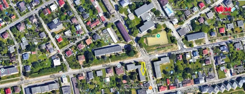 Pronájem bytu 2+1, Ostrava - Hrabůvka, Letecká, 50 m2