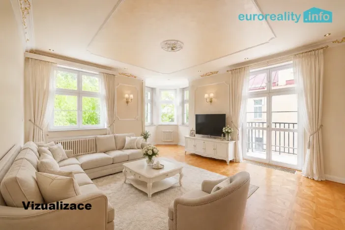 Prodej bytu 4+kk, Mariánské Lázně - Úšovice, Zeyerova, 116 m2