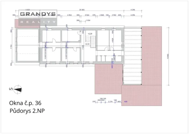 Prodej ubytování, Okna, 630 m2