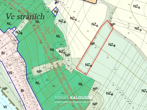 Prodej zahrady, Dolní Kounice, 4478 m2